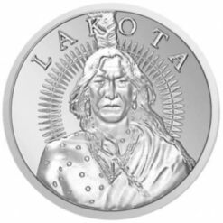 1 oz Silver Lakota Crazy Horse Round