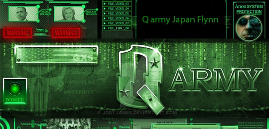Q army Japan Flynn-min