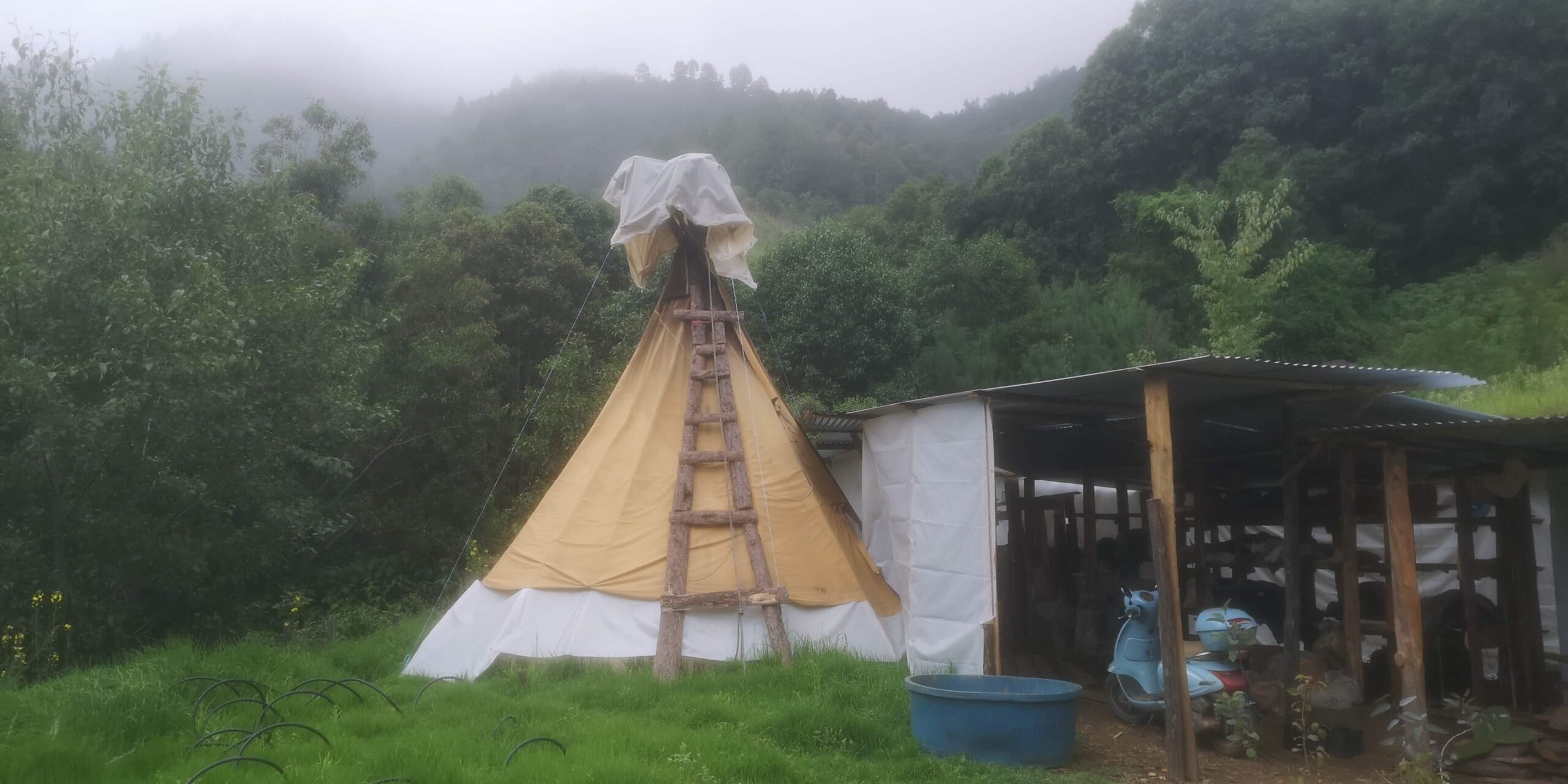 僕が今住んでいるティピー